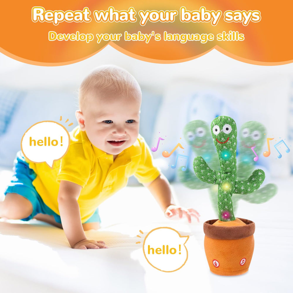 MILEGI tummy time companion with changing LED colors and soft plush.