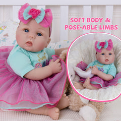 Milidool 18-inch size fits many outfits and accessories