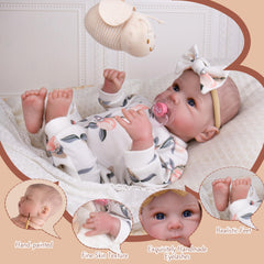 Milidool newborn clothes fit 0–3M, enabling everyday wardrobe changes.