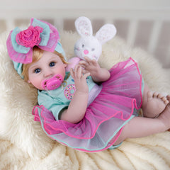 Milidool nursing bottle included enhances feeding-themed pretend play.
