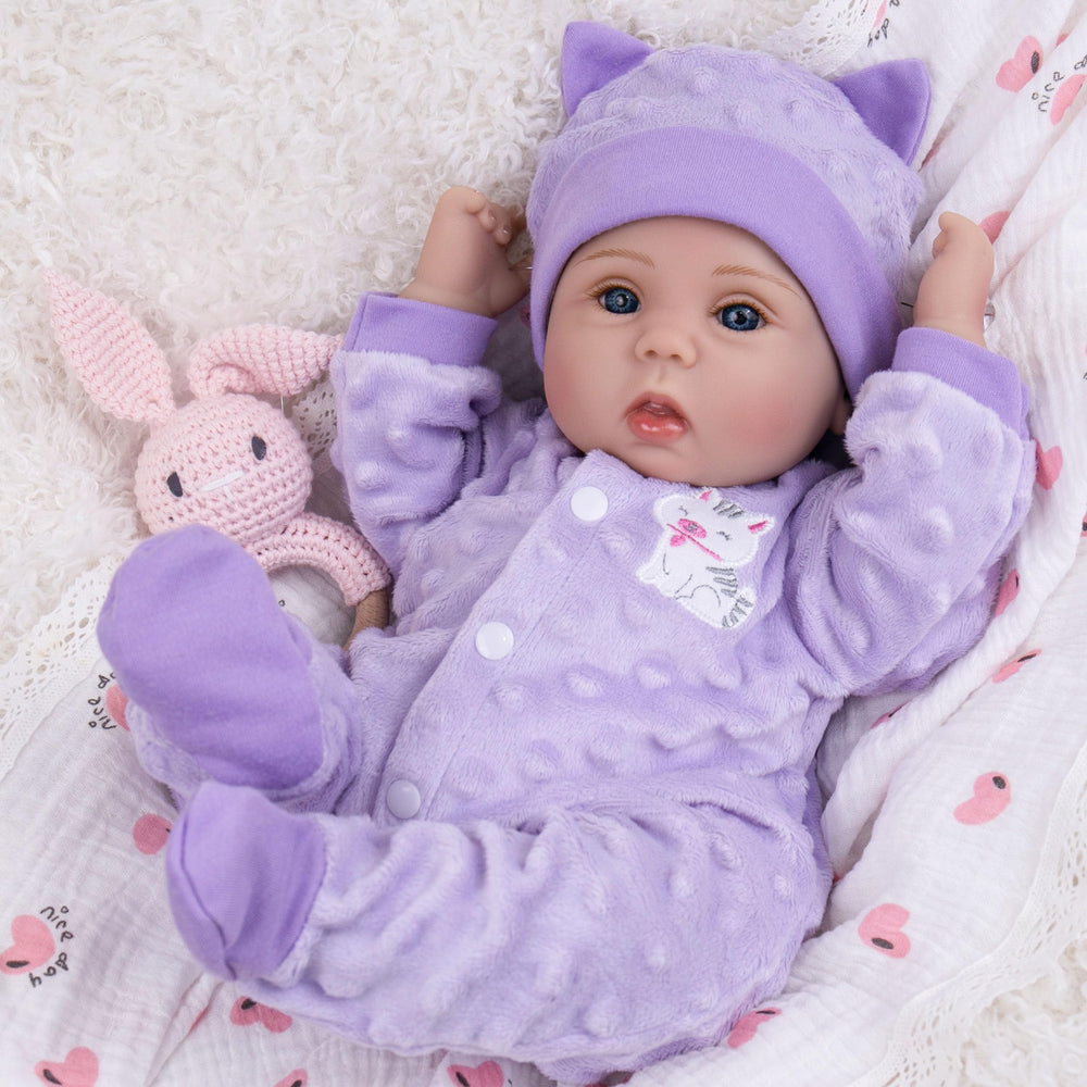 Milidool purple clothes outfit ready for dress-up imagination