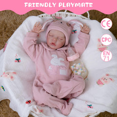 Milidool realistic vinyl doll showcasing skin-like texture and safety.
