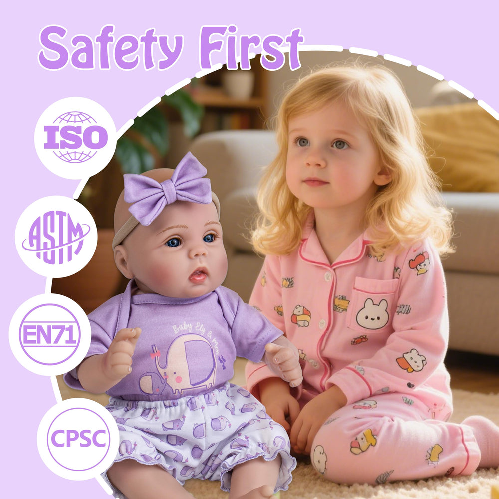 Milidool realistic skin texture emphasizes authentic newborn appearance.