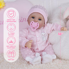 Milidool realistic skin texture adds authentic baby-like appearance