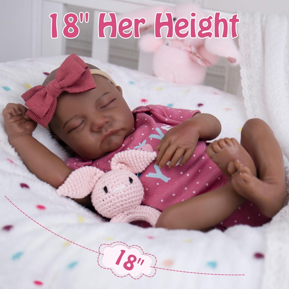 Milidool Reborn doll weighted cloth body for real baby weight