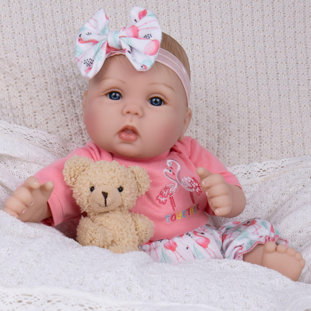 Milidool Safety-certified doll 18inch EN71 ASTM F963 ensures safe play.