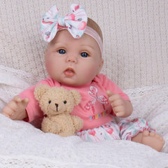 Milidool Safety-certified doll 18inch EN71 ASTM F963 ensures safe play.