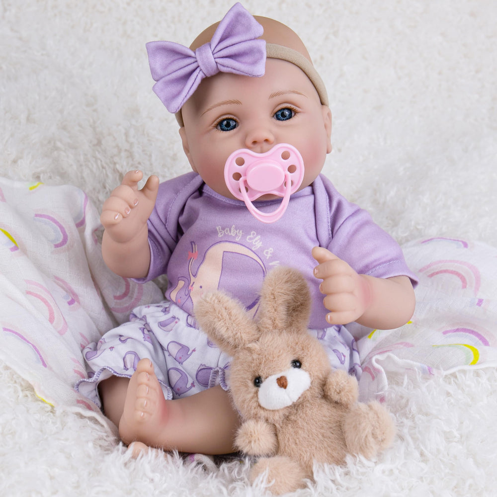 Milidool soft cloth weighted body provides realistic cuddling sensation.