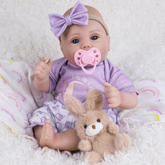 Milidool soft cloth weighted body provides realistic cuddling sensation.