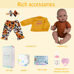 Milidool weighted body provides authentic baby feel during cuddling.
