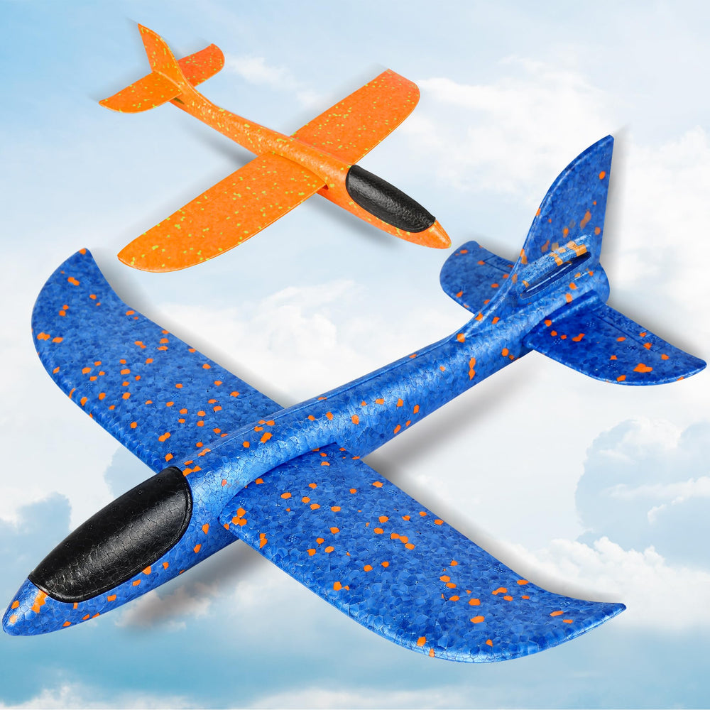 Milifox 2-piece foam airplane ready for quick assembly and outdoor play