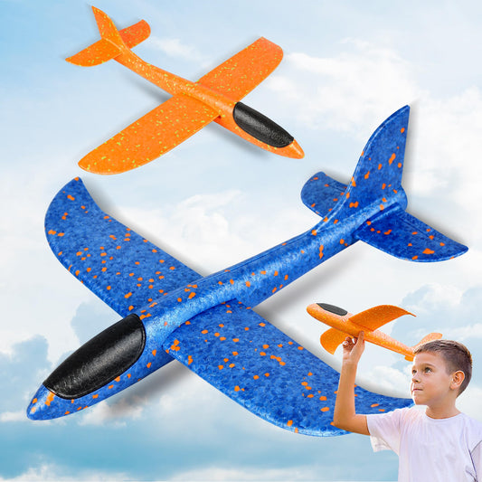 Milifox foam airplanes with detachable wings for quick setup and storage.