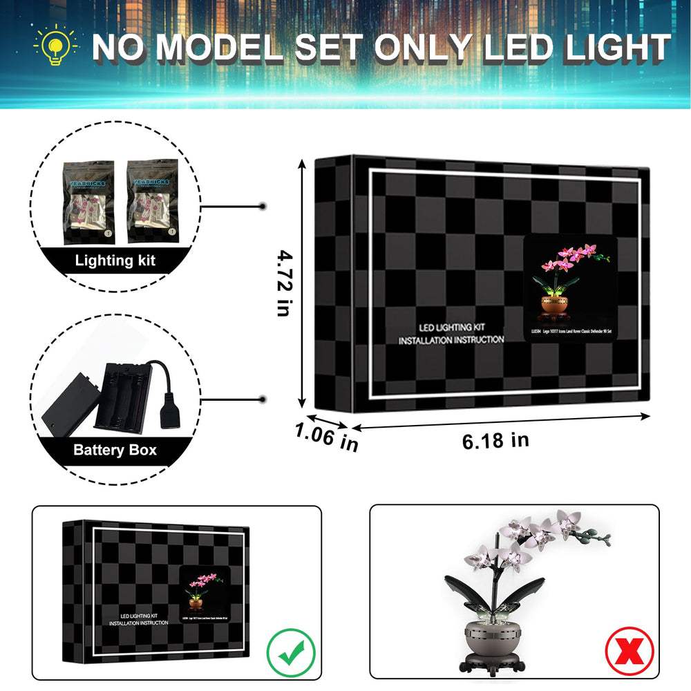 Mililier LED kit highlights handmade craftsmanship and tidy hidden wiring.