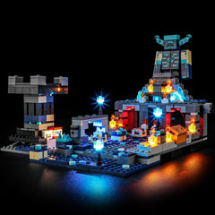 Mililier LED light kit for Lego 21246 Deep Dark Battle illuminates the play display vividly