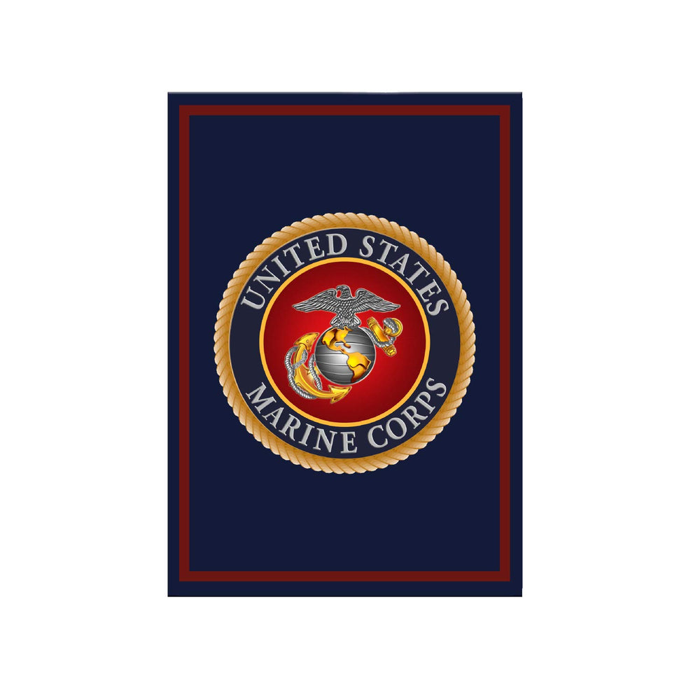 Military Gift Shop USMC playing cards are printed and packaged in the USA by veterans.