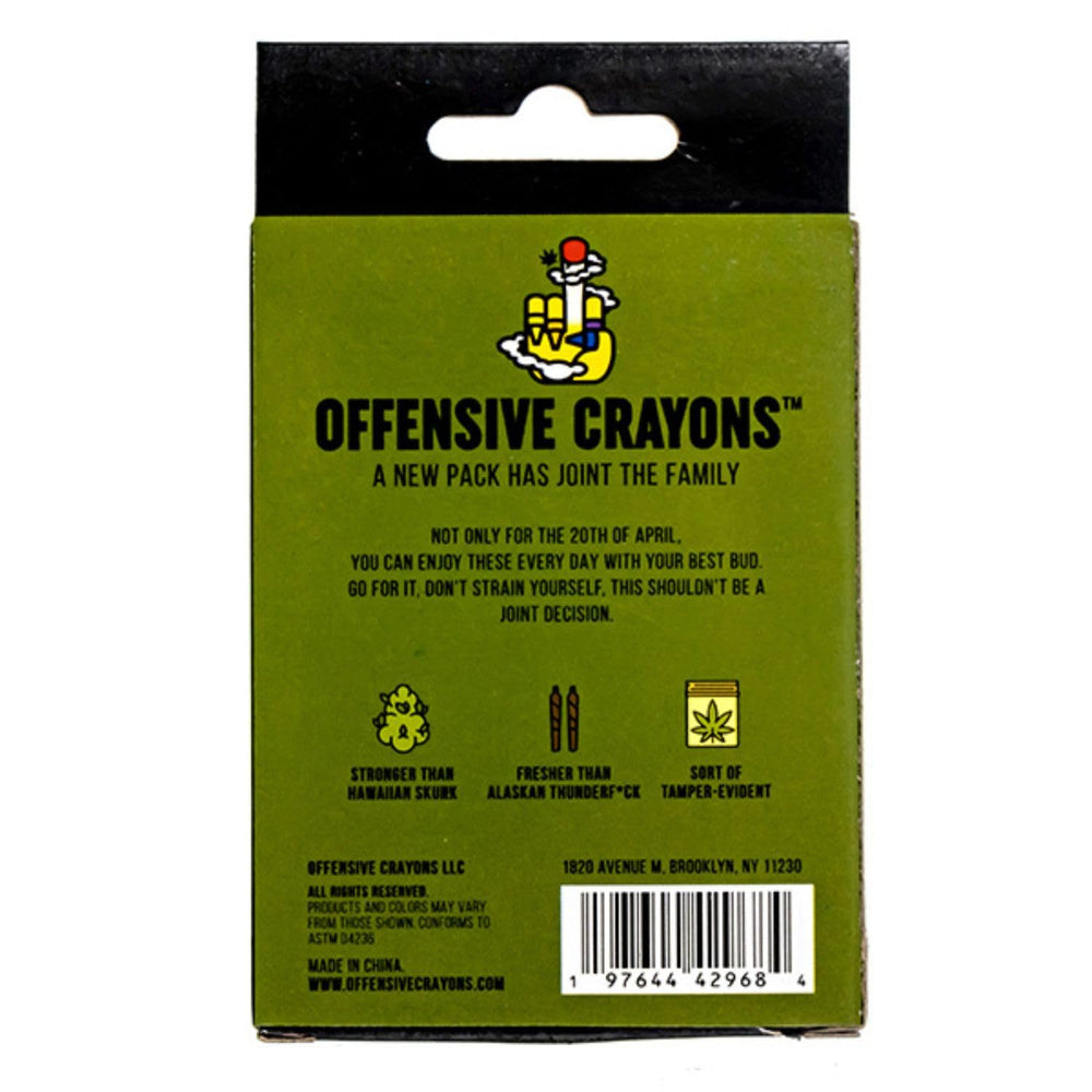 MilkToast Offensive Crayons Munchies Mango for vibrant, playful coloring.