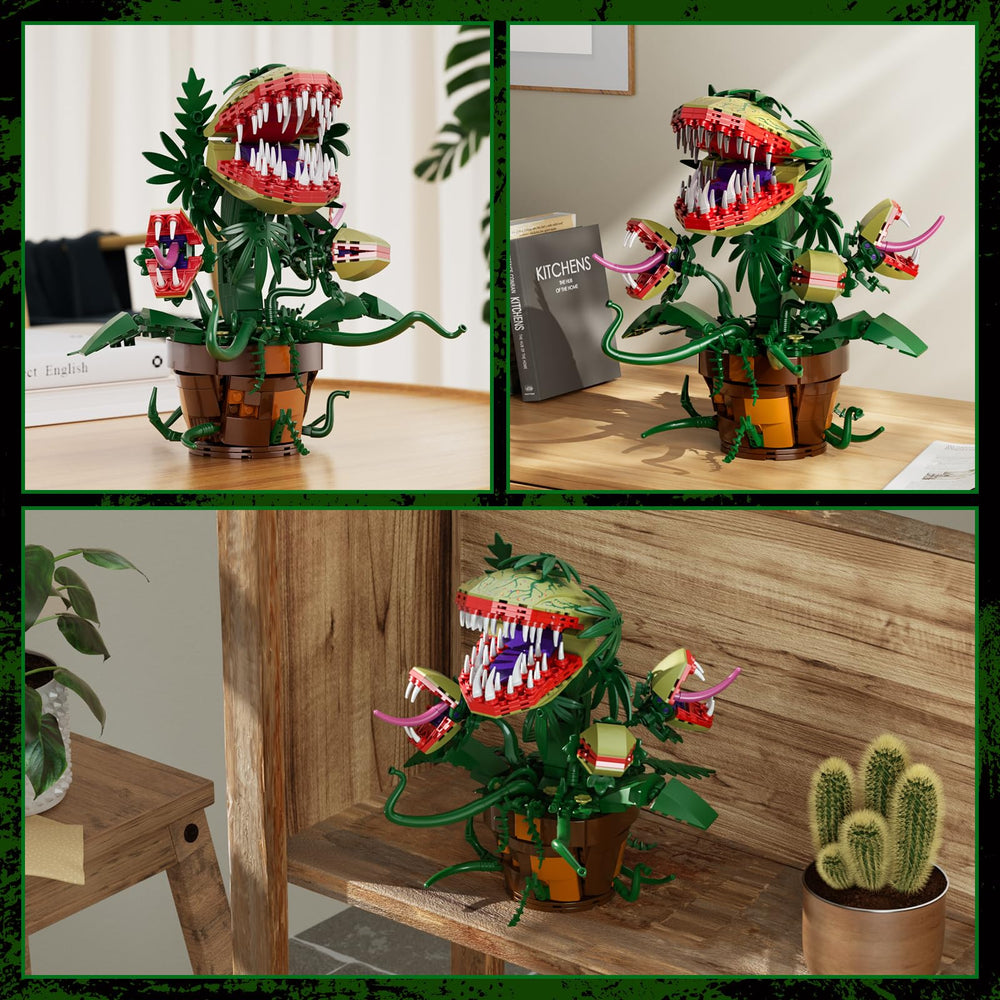 Packaging box for the Audrey II set enhances gift presentation