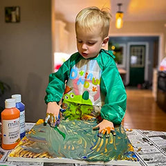 Milo washable tempera paints ideal for posters, paper, and canvas projects.