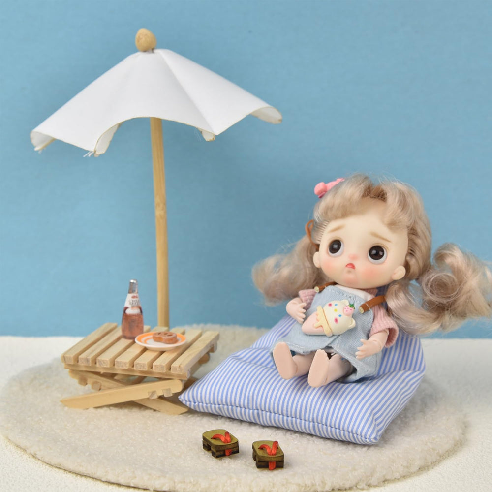Minamzee 1:12 beach accessories bring coastal vibes to playtime.