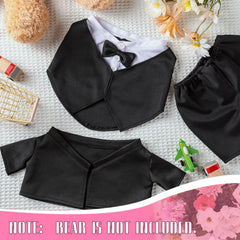 Minatee gift-ready bear clothes set for plush toy lovers