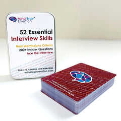 Mind Brain Emotion 52 Essential Interview Skills inside interviewer's head visual guides framing answers.