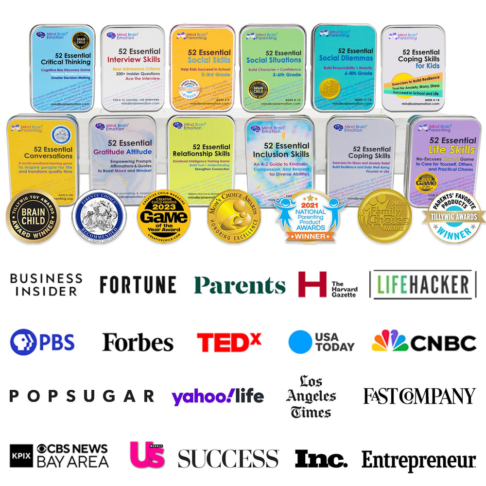 Mind Brain Emotion packaging emphasizes ease of use and portability