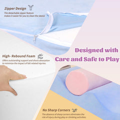 MIND&ACTION easy-storage design fits living rooms, playrooms, and nurseries after use.