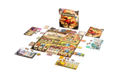 Mindclash Emberheart board and counters display strategic options for 2-4 players.