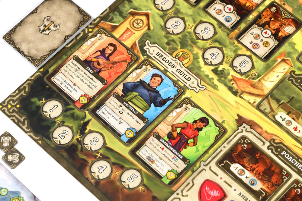 Mindclash Emberheart poachers tokens add tension and risk-reward choices.