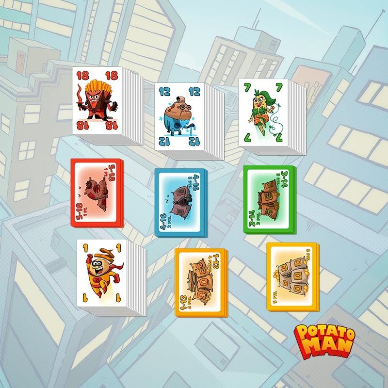 Mind's Vision Potato Man Card Game award-winning design at a party.