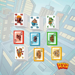 Mind's Vision Potato Man Card Game award-winning design at a party.