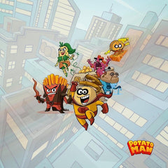 Mind's Vision Potato Man Card Game family game night with 2-5 players.