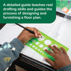 MindWare Art-chitect colored pencils bring vibrant outdoor plans to life