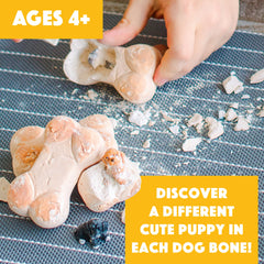 MindWare Dig It Up Puppies twelve puppy figures revealed during a playful dig.