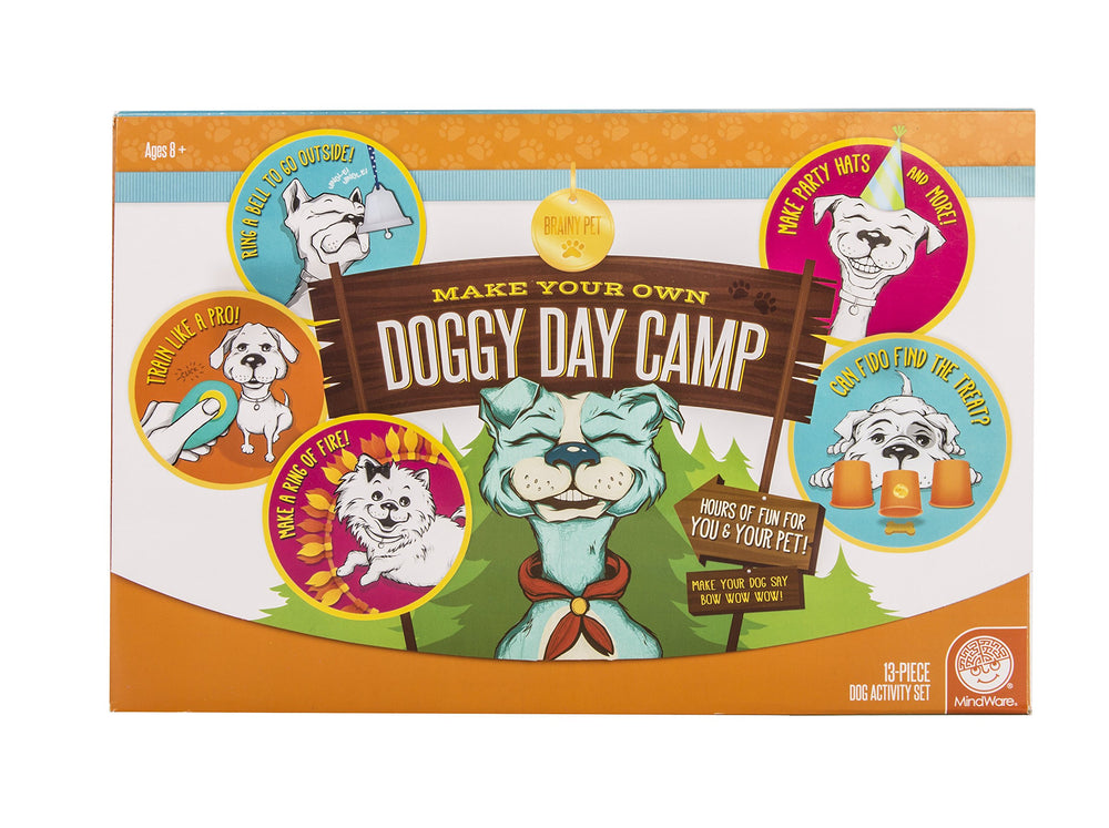 MindWare Doggy Day Camp target mats for precise paw-target training sessions.