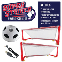 MindWare hover ball charging via USB for extended play sessions