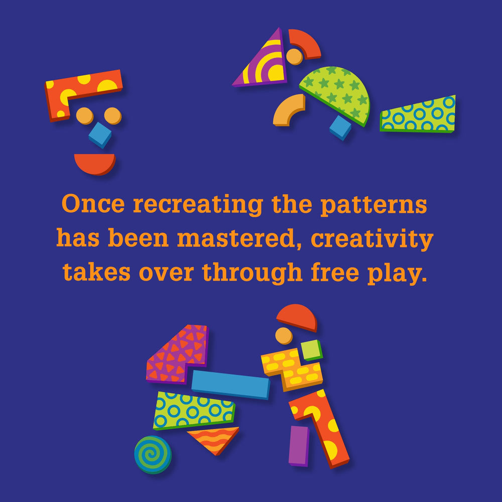 MindWare Imagination Patterns classroom play supports independent or group design