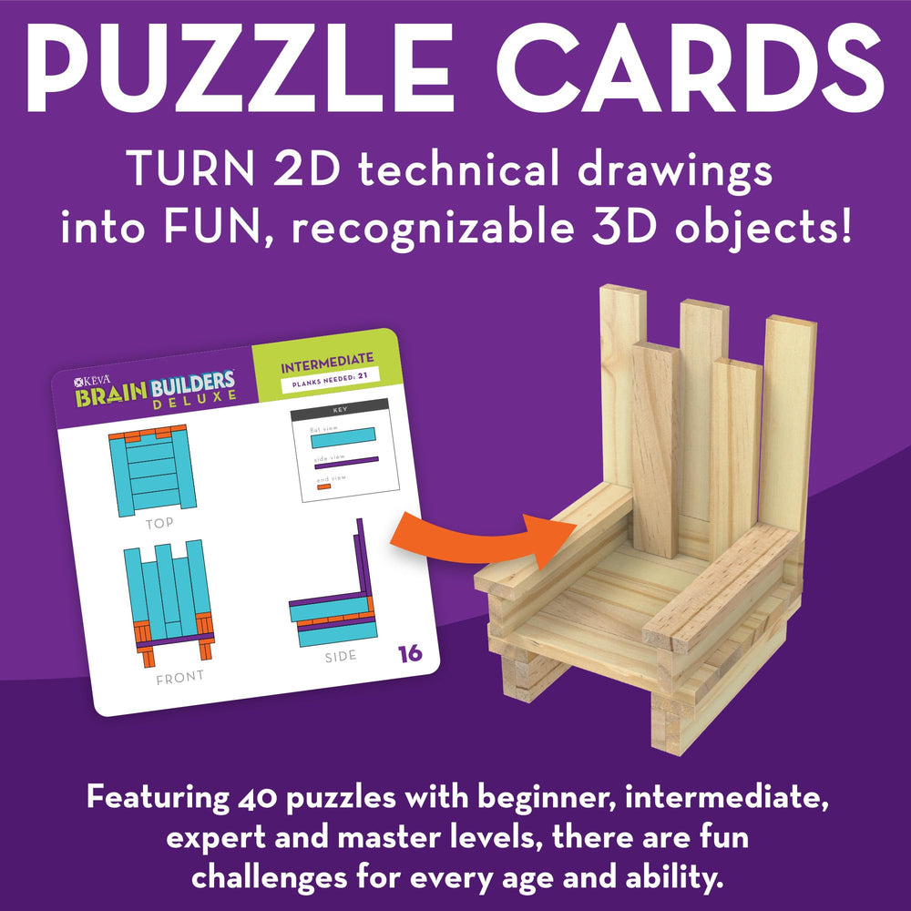 MindWare KEVA design cards inspire patterns for inventive builds