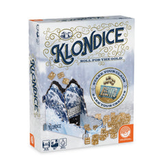 MindWare Klondice dice tower in action speeding play and building excitement