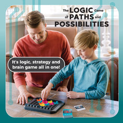 MindWare Marble Circuit 64 challenge cards guiding logical thinking.