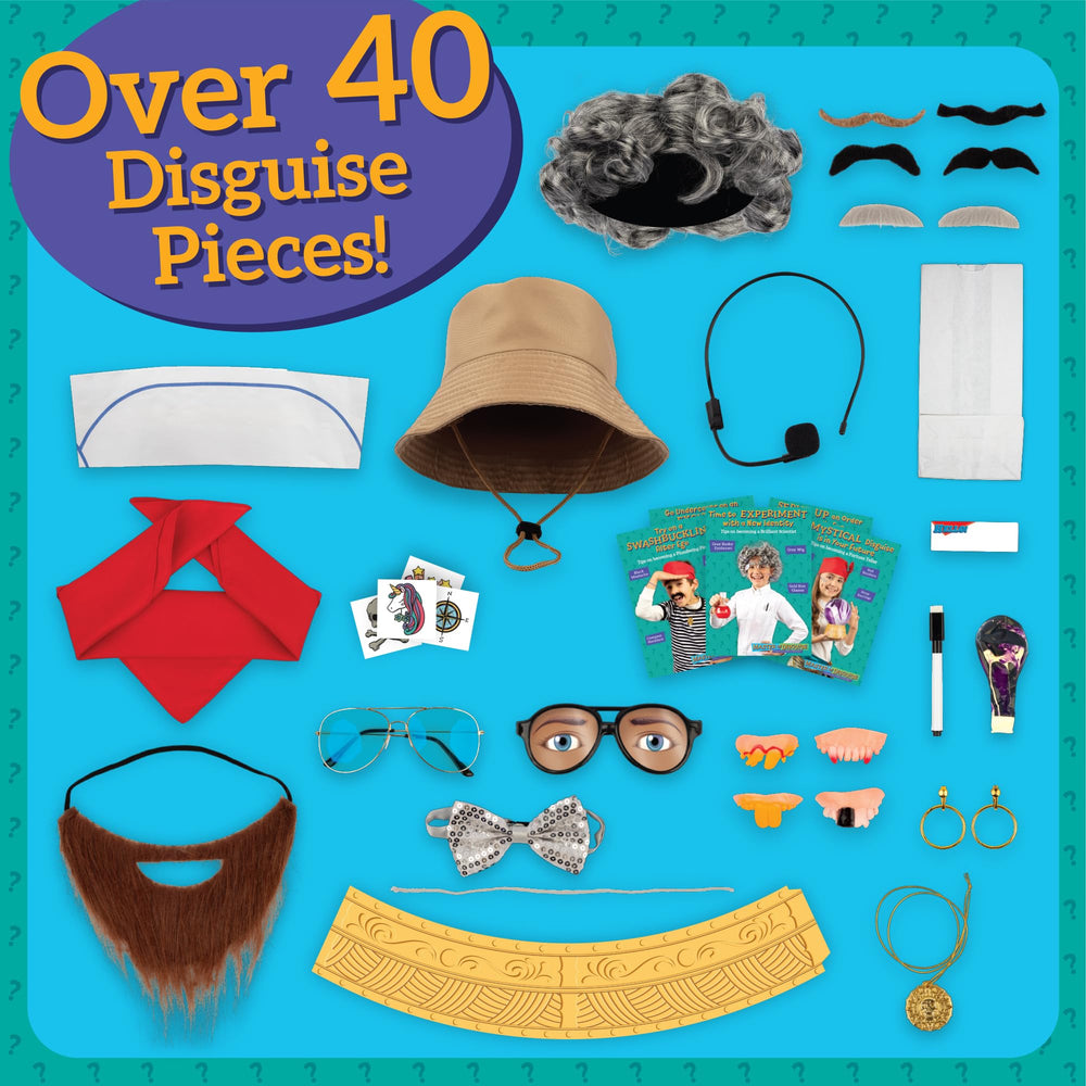 MindWare disguise wig and beard provide character transformation options