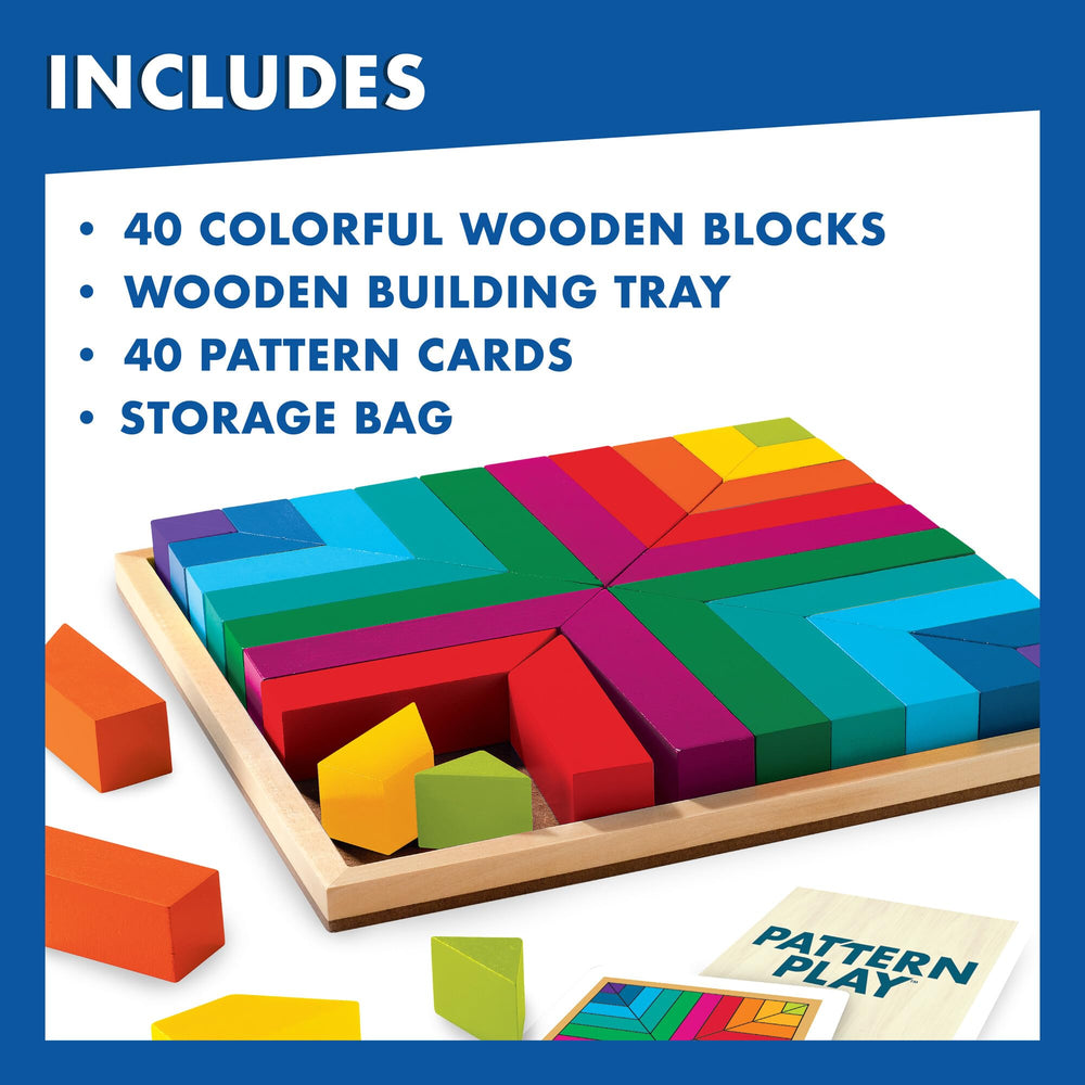 MindWare Pattern Play kids engaging with blocks to boost spatial skills and concentration