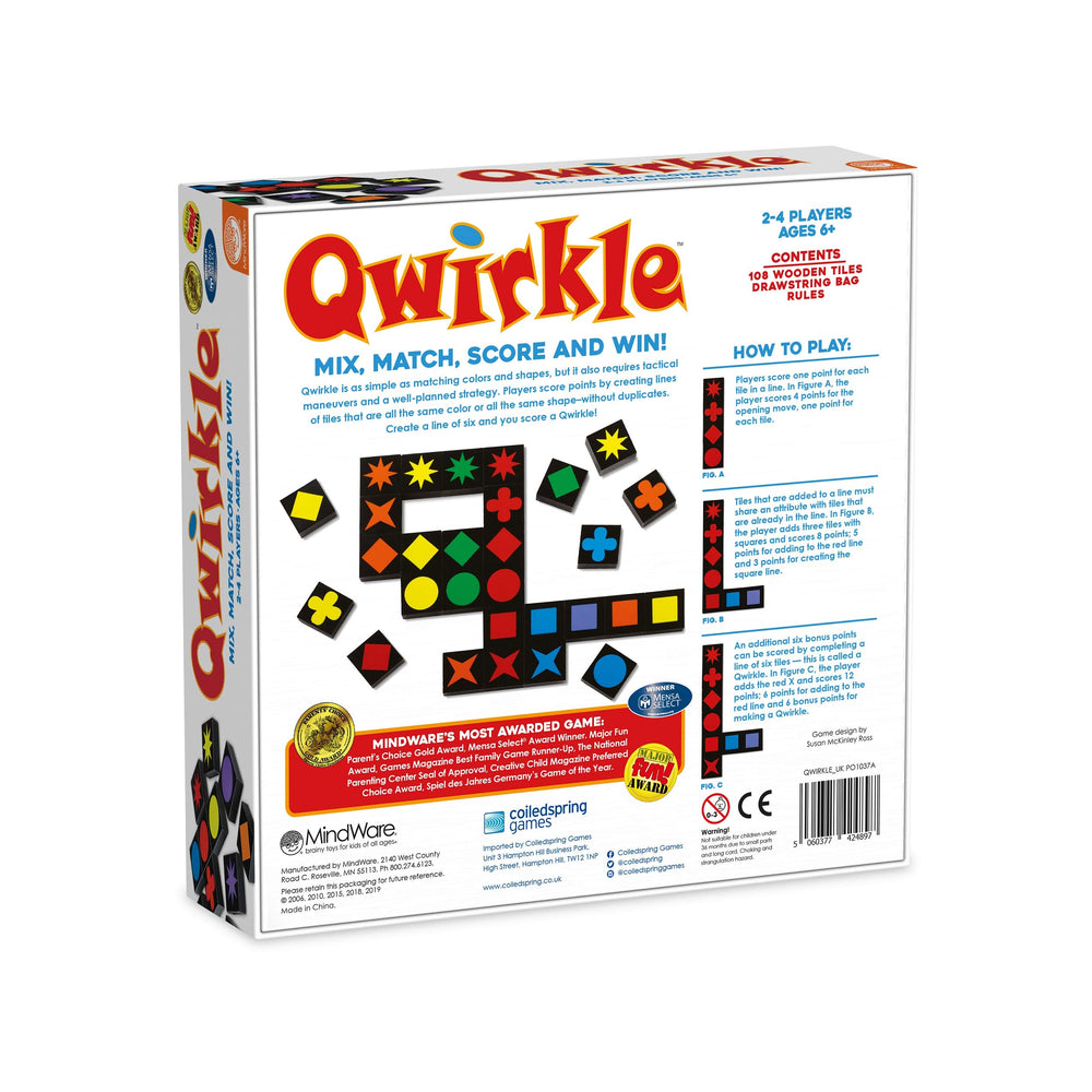 MindWare Qwirkle line scoring in progress, showcasing strategic play.