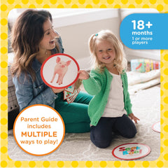 MindWare Seek-a-Boo color-coded categories aid visual sorting and language learning.