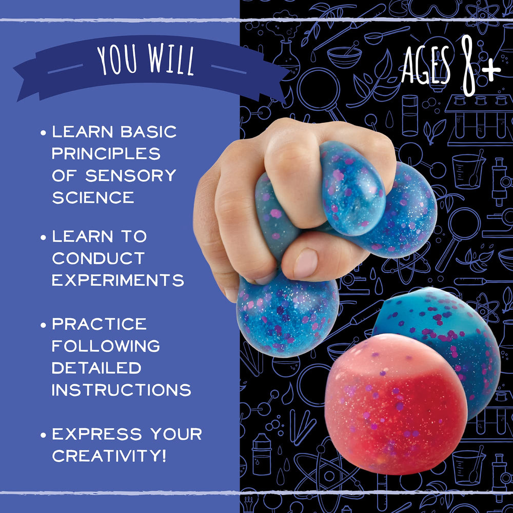 MindWare relaxation jar with glitter beads for calming sensory exploration