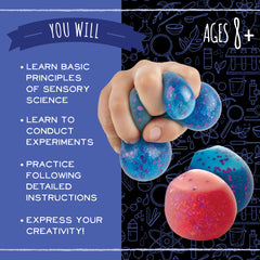 MindWare relaxation jar with glitter beads for calming sensory exploration