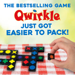 MindWare Travel Qwirkle pouch keeps tiles organized during trips.
