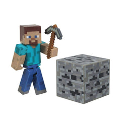 Minecraft Core Steve figure with accessory for imaginative play.