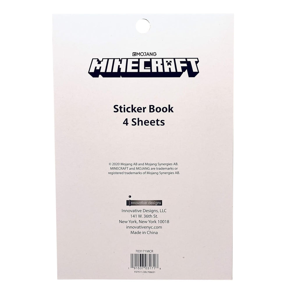 Minecraft kids sticker collection for classrooms and home crafts