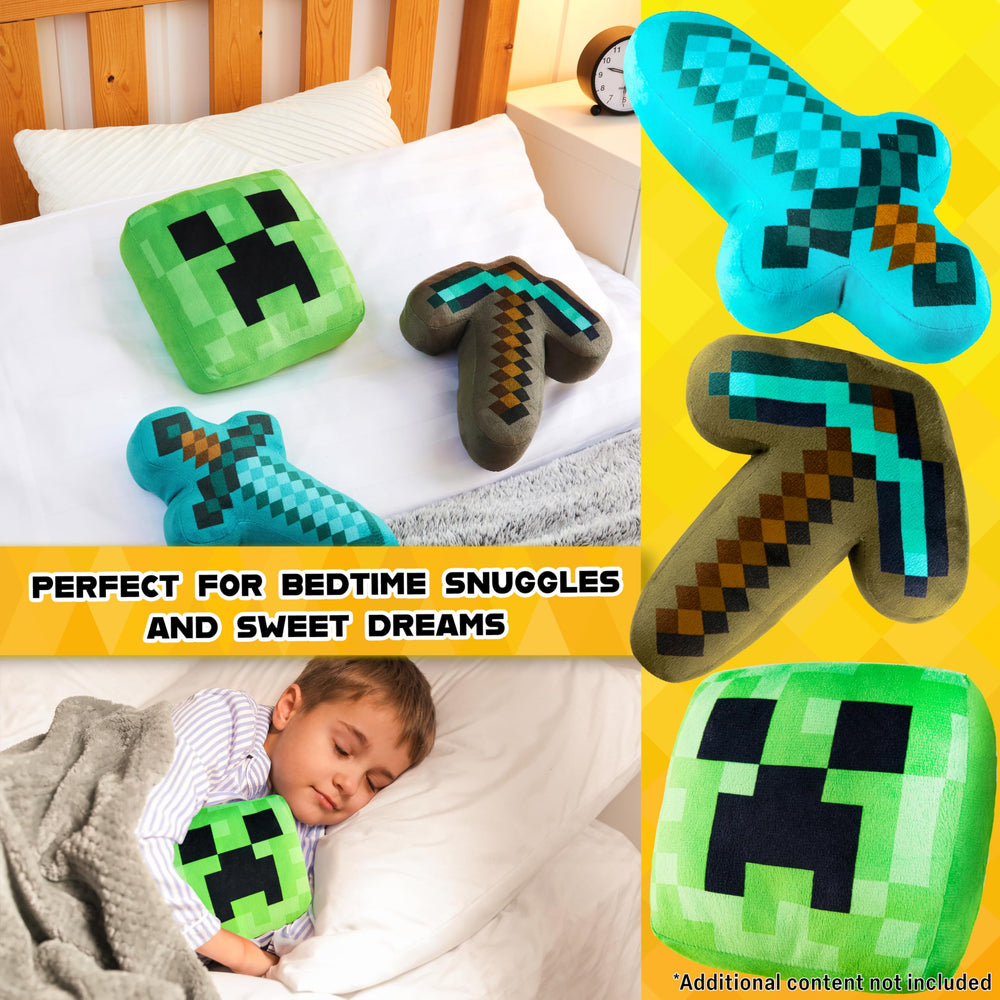 Official Minecraft merchandise plush gifts for fans